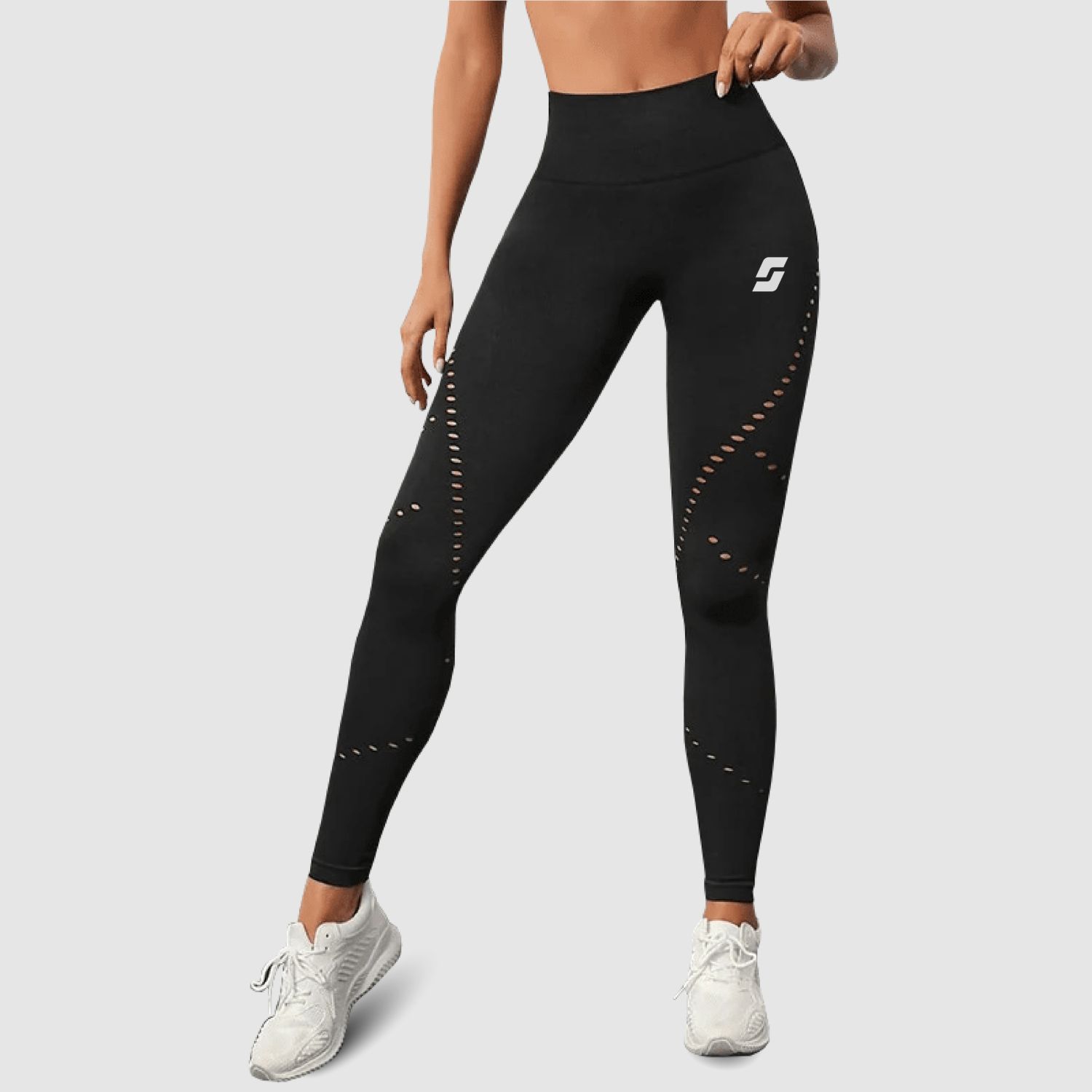 Hollow Out Seamless Workout Legging - Image 4