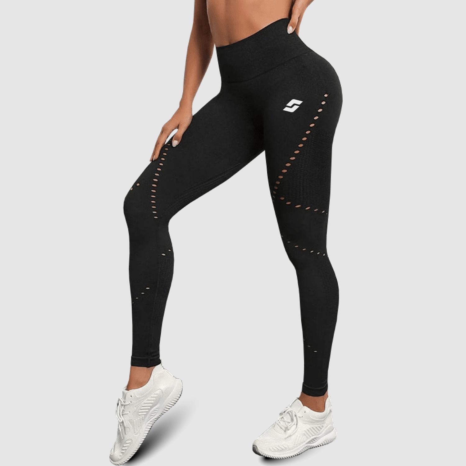 Hollow Out Seamless Workout Legging - Image 5