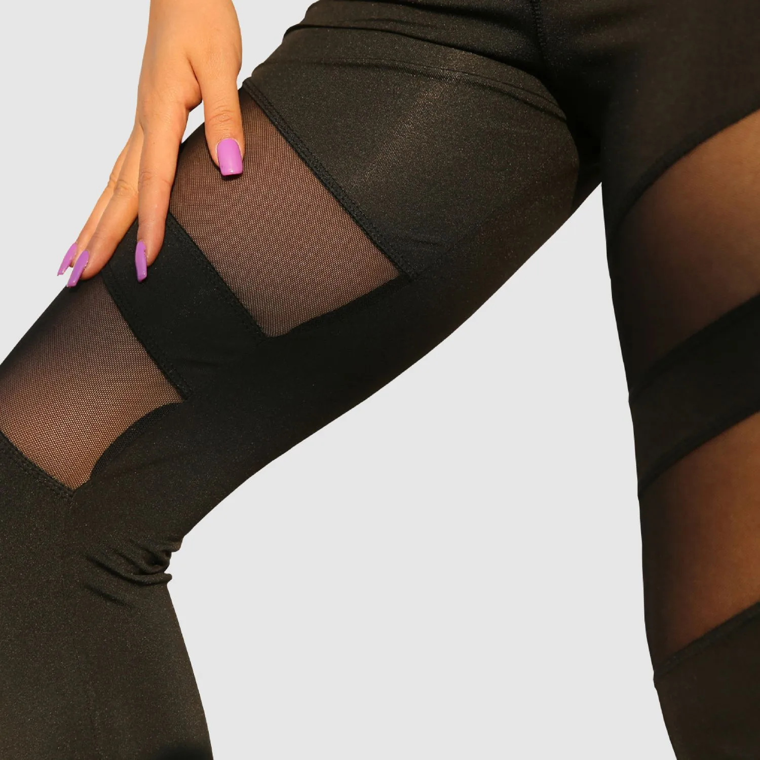 Patchwork Sports Legging - Image 4