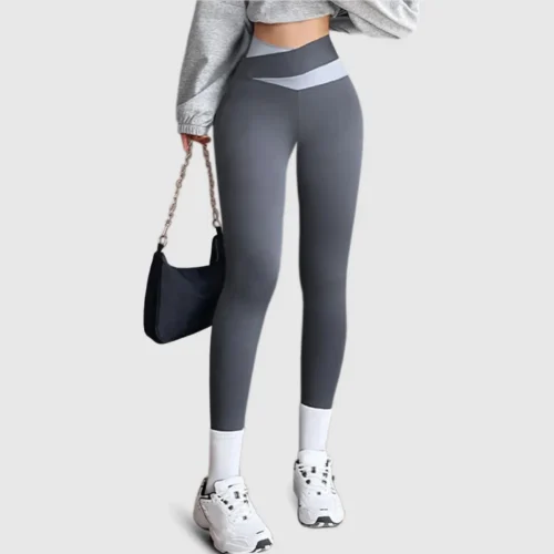 Grey V Butt Fitness Legging