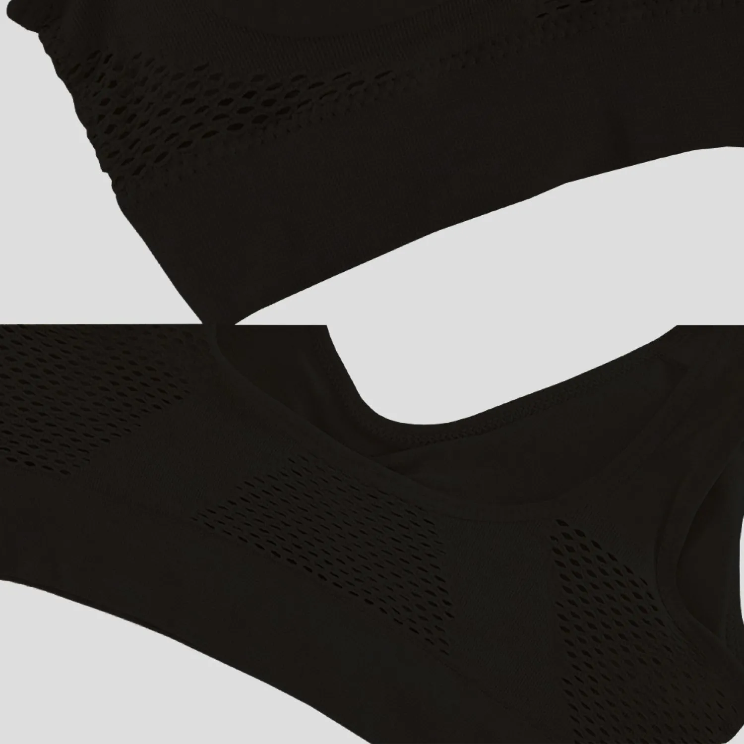 Seamless Mesh Women Sports Bra - Image 3
