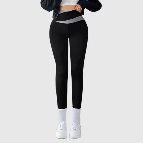 Black V Butt Fitness Legging