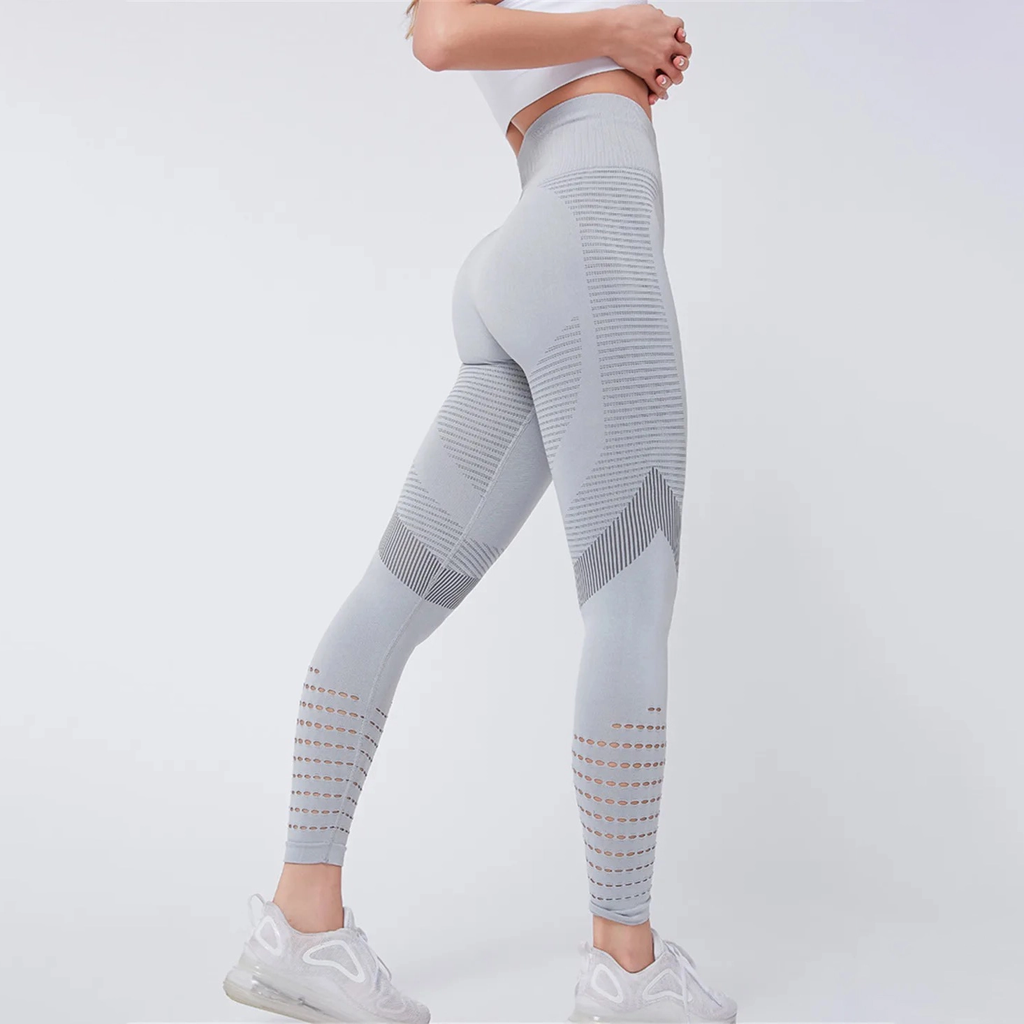 White ST-05 Premium Legging - Image 5