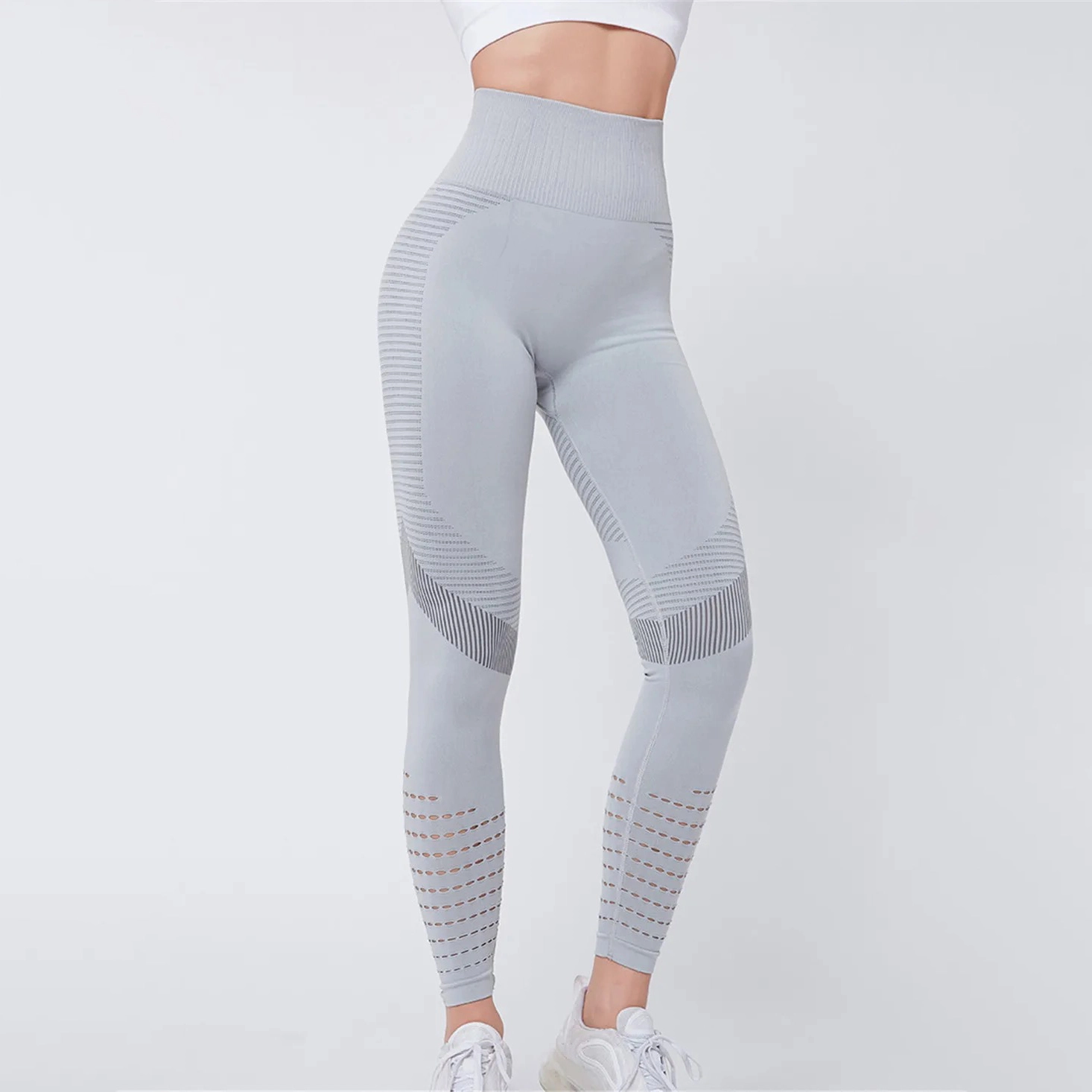 White ST-05 Premium Legging - Image 2