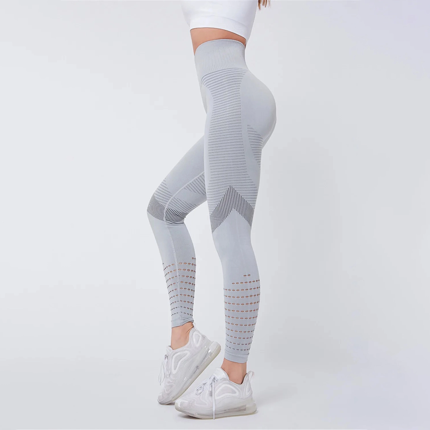 White ST-05 Premium Legging - Image 3